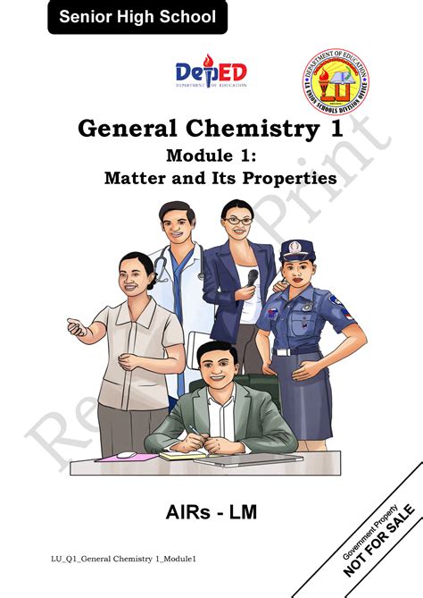 Gen Chem 1 Q1 Mod1 - Grade 11 (STEM) module for General Chemistry (1st ...