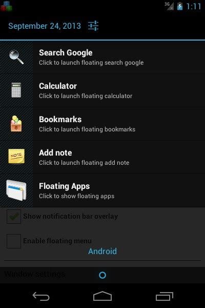 Image result for Android Floating Button Over Other Apps