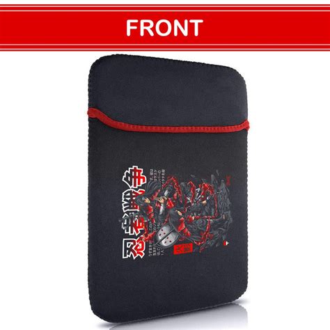 Printed Neoprene Reversible Laptop & Tablet Sleeve - Anime Legendary ...
