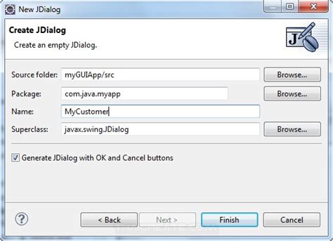Image result for JDialog Java