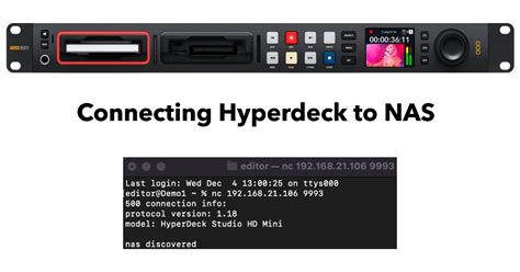 Image result for How to Add Folder Network HyperDeck