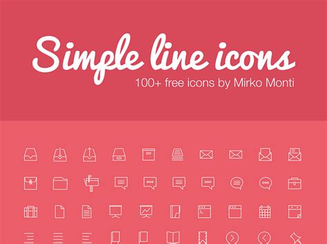 Simple Line Icons Free 的图像结果