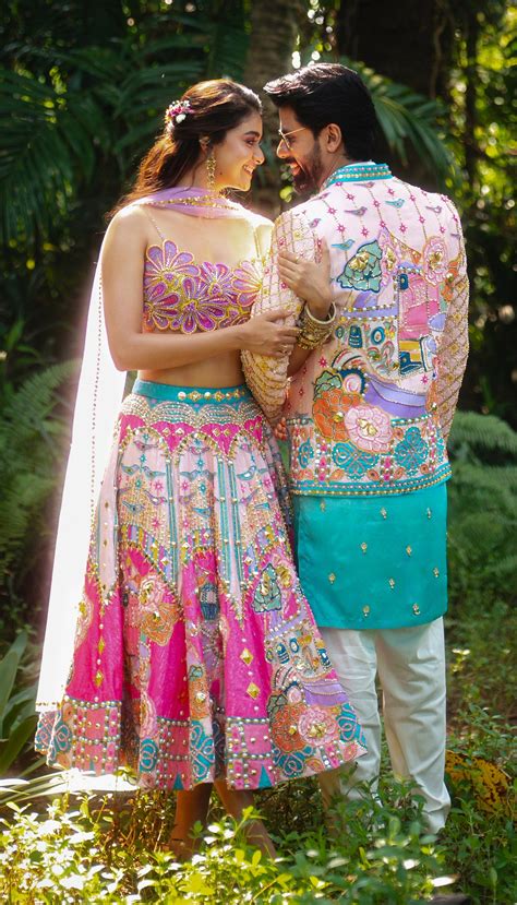 Buy keerthy Suresh in Whirl Of Whimsy Lehenga Set Online - Papa Don't ...