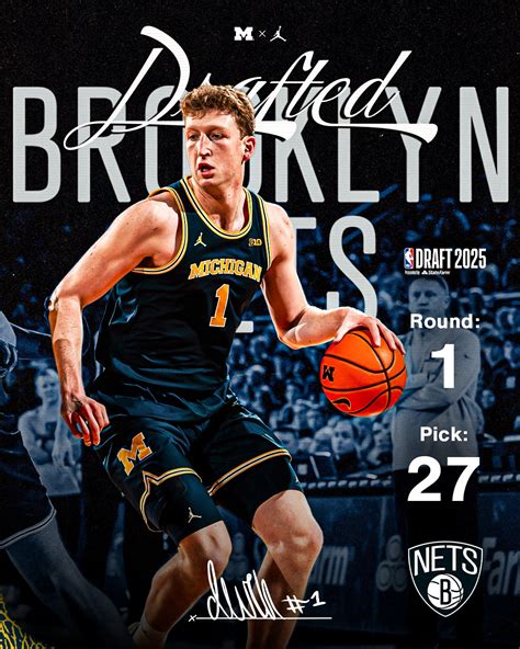 Michigan Men's Basketball | With the 27th Pick of the @NBADraft, the ...