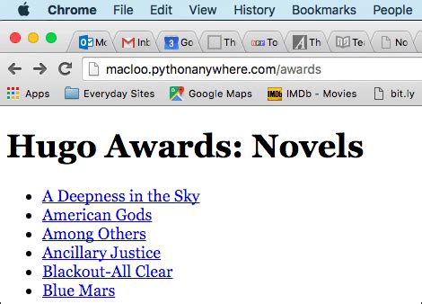 Python Web App Using PythonAnywhere 的图像结果