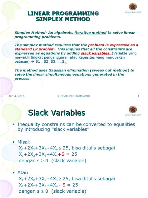Image result for Simplex Method Linear Programming Poster
