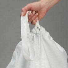 Household Essentials Canvas Laundry Hamper Bag, White : Amazon.in: Home ...