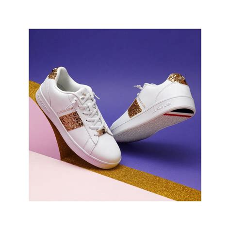 Buy U.S. POLO ASSN. Women Kate 2.0 White Sneakers Online