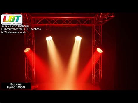 Moving Head Light - Solaris Pluto 1000 - LED Wash Moving Head / DMX LED ...