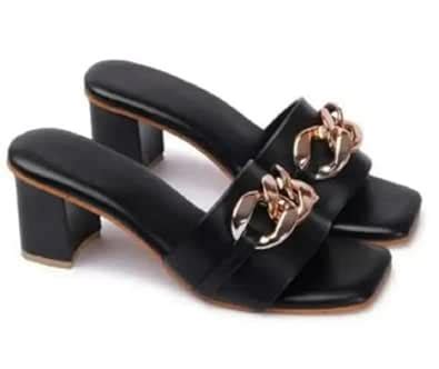 Buy Kaniza Women's Heeled Sandals – Open Toe, Ankle Strap, Comfortable ...