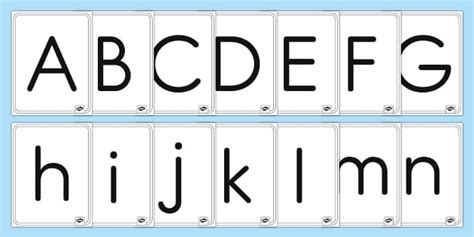 Alphabet Print Out | Classroom Management | Twinkl USA