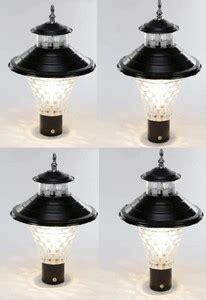 Areezo Gate_Black_Jalwa_4P Gate Light Outdoor Lamp Price in India - Buy ...