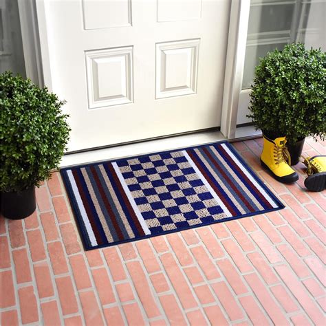 Buy Status Contract Anti Slip Front Monsoon Doormat (38x58cm)| Living ...
