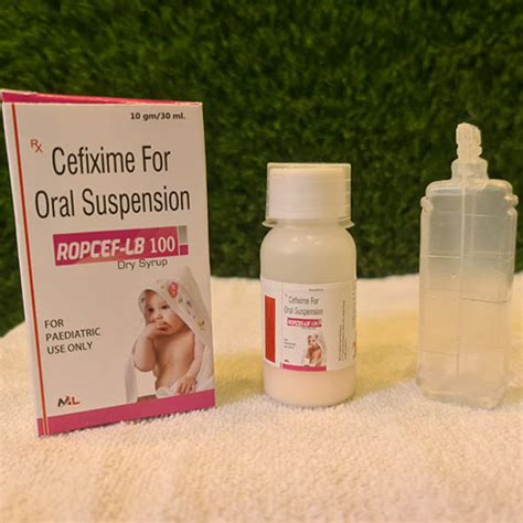 Robcef LB 100 - Cefixime For Oral Suspension - Medizec Laboratories