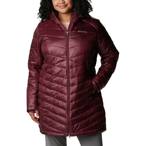 Buy Columbia Womens Red Omni-Heat Infinity Joy Peak Mid Jacket Online