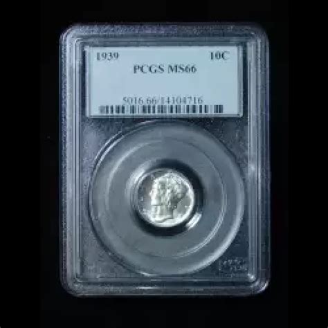 1939 Dimes Winged Liberty Head or Mercury PCGS MS-66 - Copper State ...