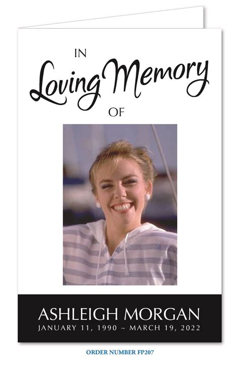 Rezultat imagine pentru Memorial Service Programs