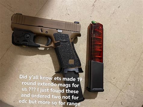 Glock 43X Extended Mag