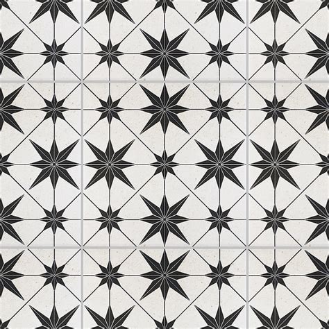 Origin 21 Astro Mini Star 8-in x 8-in Matte Porcelain Encaustic Floor ...