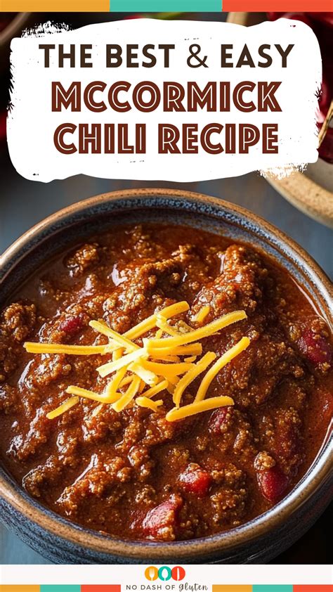 McCormick Chili Recipe | Recipe | Chili recipes, Mccormick chili, Chili ...