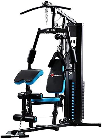 PowerMax Fitness GH-285 Multifunction Home Gym [68kg Weight Stack ...