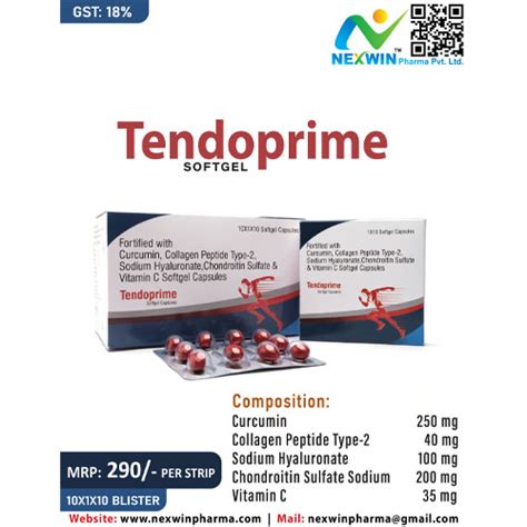 TENDOPRIME-SOFTGEL CAPSULES Nexwin Pharma Pvt. Ltd.