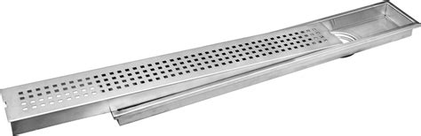 Plantex 304 Grade Stainless Steel Long Shower Drain/Floor Trap/Jali ...