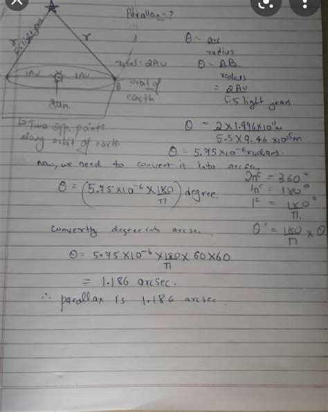 Example 1.2: A star is 5.5 light years awayfrom the Earth. How much ...