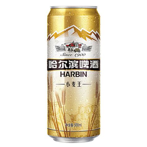【哈尔滨牌啤酒】哈尔滨（Harbin） 小麦王啤酒 500ml*18听 麦香浓郁 一起 哈啤【行情 报价 价格 评测】-京东