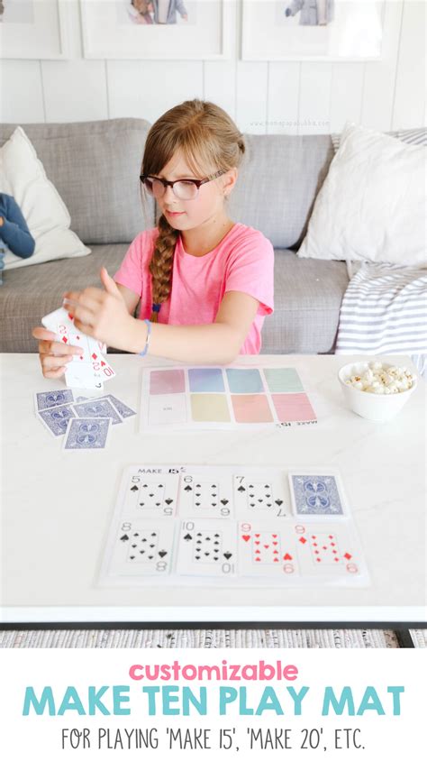 Make Ten {an easy card game for kids} - Mama.Papa.Bubba.