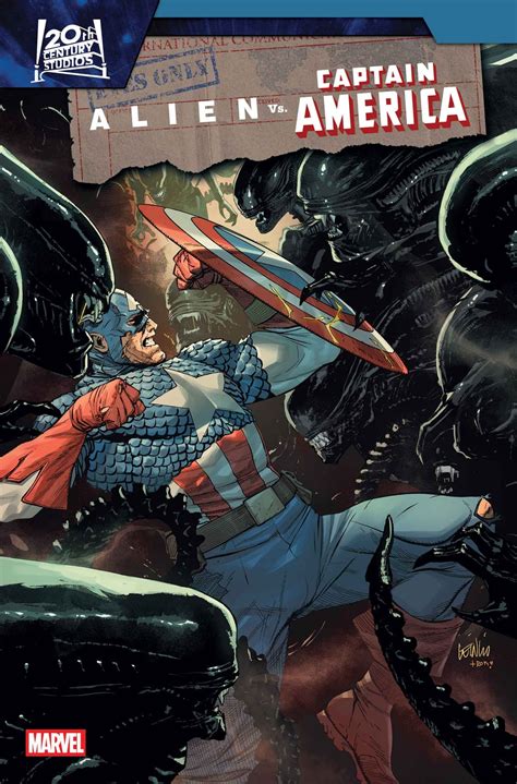SDCC 2025: 'Alien vs. Captain America,' Marvel Comics' Next Alien ...