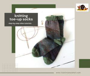 Knitted Toe Up Socks Tutorials 的图像结果