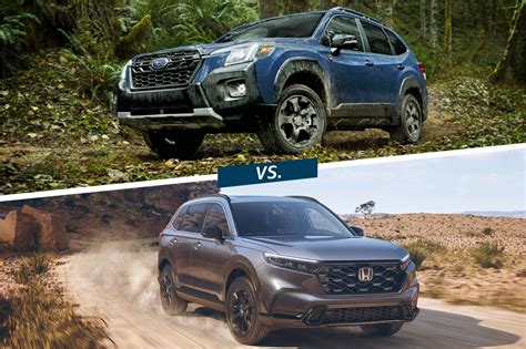 Honda Cr V Versus Subaru Forester