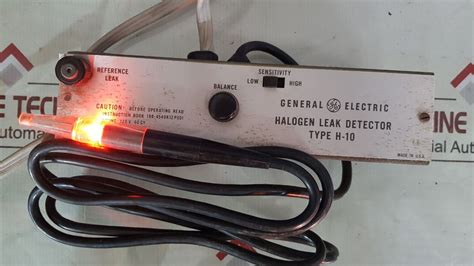 General Electric H-10 Halogen Leak Detector – Aeliya Marine