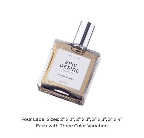 Editable Perfume Label Template - Fragrance Labels Design - Canva ...