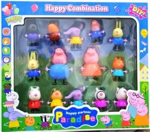 Gupta sales best Pepa Pig Forever Friends Family Figure Pepa Pig Toys ...