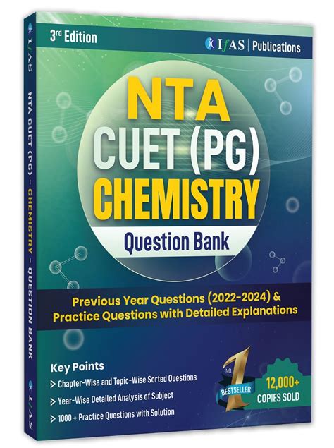 CUET PG Chemistry Entrance Exam Book 2026 | Previous Year Solved Papers ...