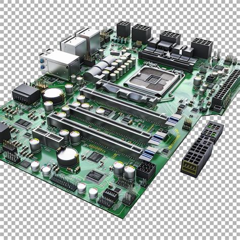 Image result for Transparent Computer Motherboard