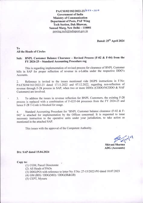 BNPL Customer Balance Clearance - Revised Process (F-02 & F-04) from ...