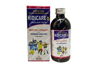 Kidicare D Syrup 200 ML | Order Kidicare D Syrup 200 ML Online at Truemeds