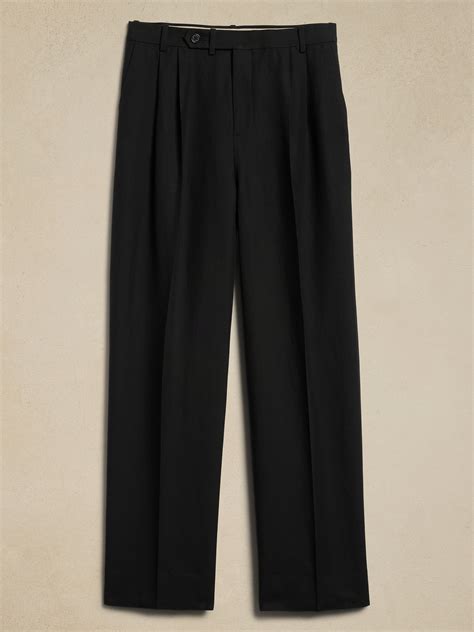 Agustin Relaxed Linen-Blend Pant | Banana Republic