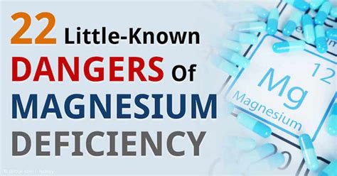 Resultado de imagen de magnesium+overdose+dangers