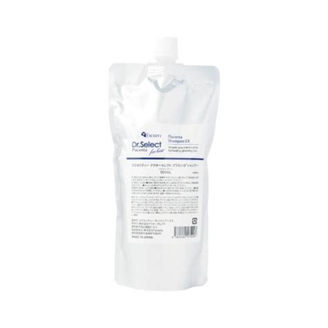 EXCELITY Dr.Select Placenta(エクセリティードクターセレクト プラセンタ）シャンプー EX（詰替え用）500ml ...