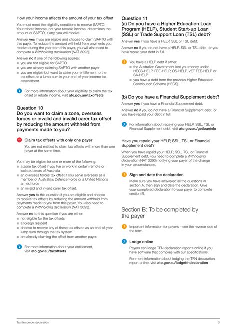 Image result for Tax File Number Declaration Form