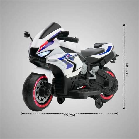 Flyi Ev Cbz 12V Kids Electric Ride On Bike [WHITE] – FLYI