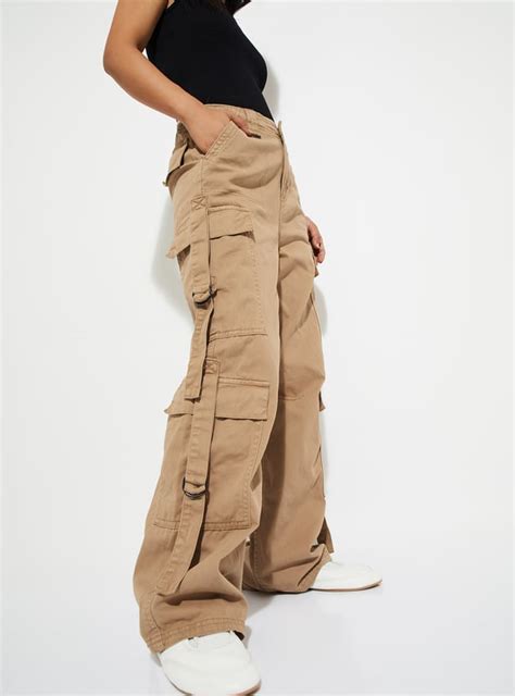 Buy URB_N Women Solid Cargos Online at just Rs. 1499.0 - 1000015983382 ...
