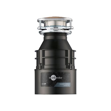 InSinkErator Badger 5XL Continuous Feed 1/2-HP Septic Safe Non-corded ...
