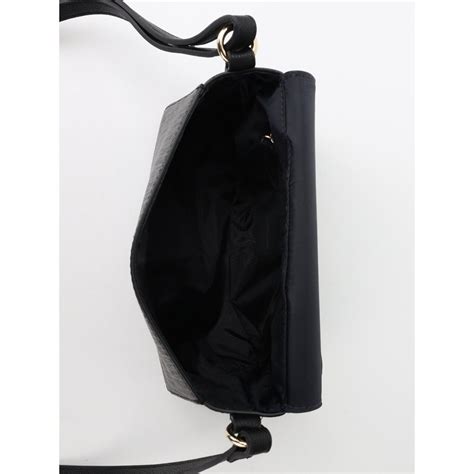 Buy Tommy Hilfiger Logo Black Pvc Sling Bag Online