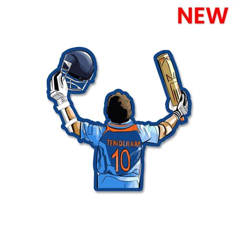Sachin Tendulkar 10 Sticker