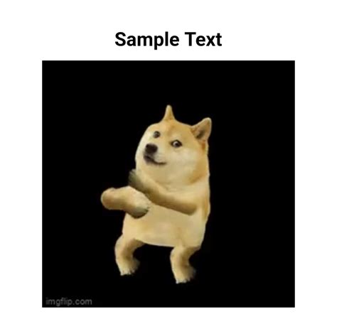 Dancing doggo Animated Gif Maker - Piñata Farms - The best meme ...